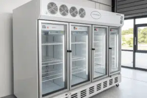 efficient commercial fridges airflow improvement