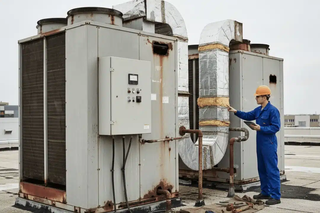 Aging Commercial Hvac System
